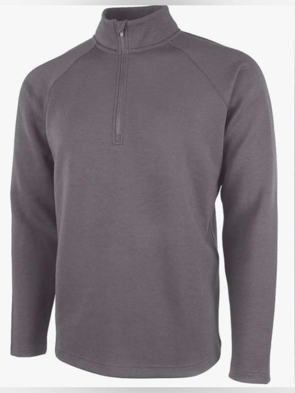 NWT Charles River Apparel Men's Seaport Quarter Zip Knit Pullover Top - Size: 3X